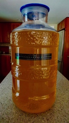 fermometer on fermenter